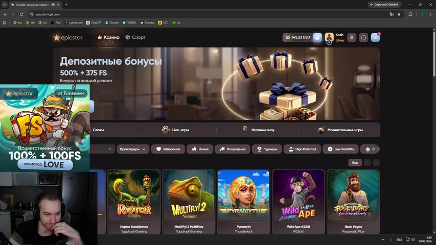 600$ Деп,БОНУСХАНТ Колите слот за каждые 100Х Вам накид 5-10$