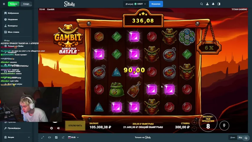 Некоглай стримит Stake Депозит 7700$