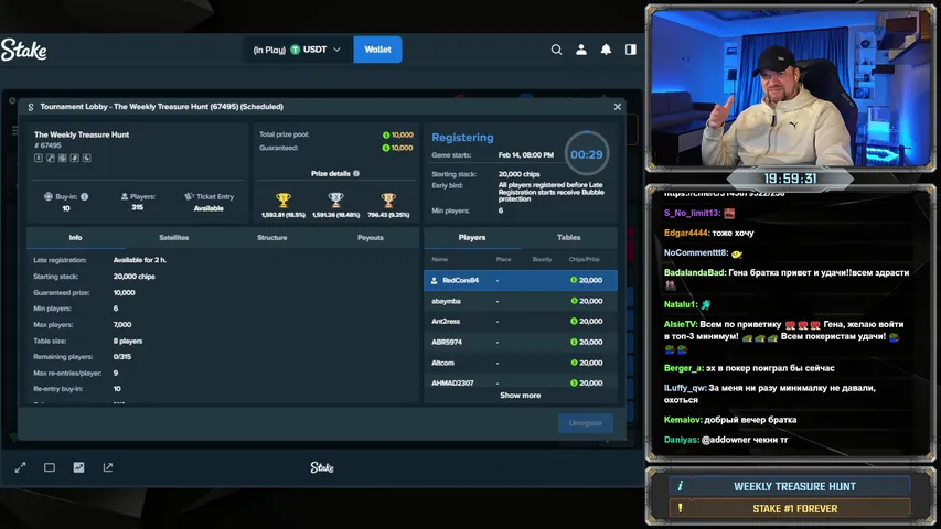 WEEKLY TREASURE HUNT | STAKE POKER