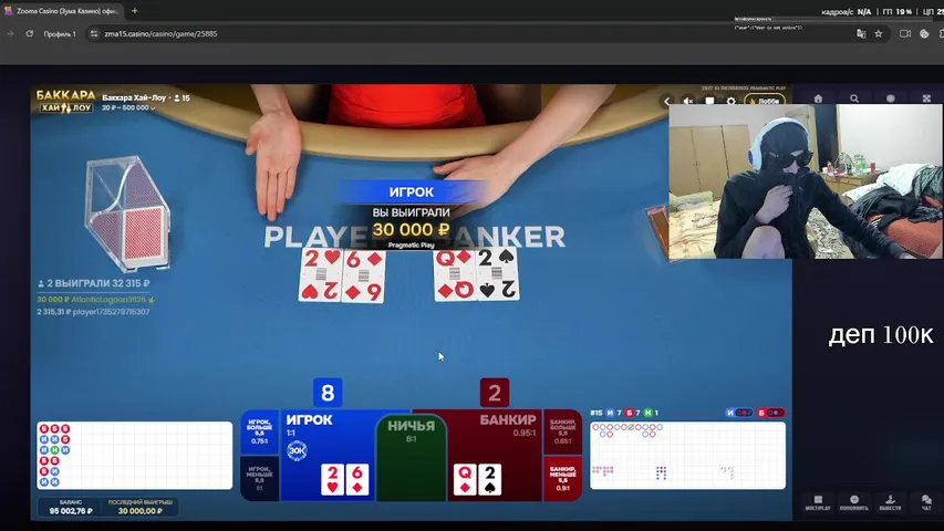 МОЙ ПЕРВЫЙ СТРИМ ZOZMO CASINBO ДЕП 100000Р
