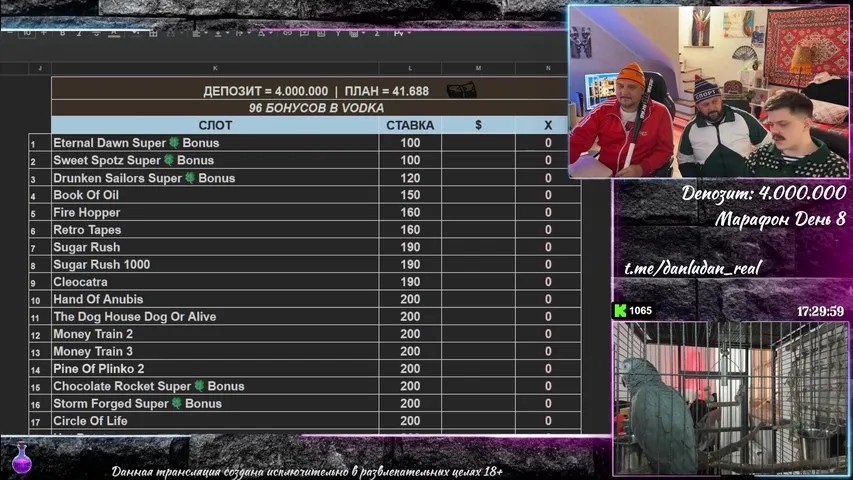 Депозит 4.000.000 рублей
⚡️МУЛЬТИВСЕЛЕНСКИЙ МАРАФОН⚡️ - 8 день