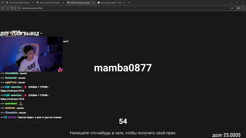 ПРУЖИНКА ЗАНОСОВ ТЯНЕТСЯ