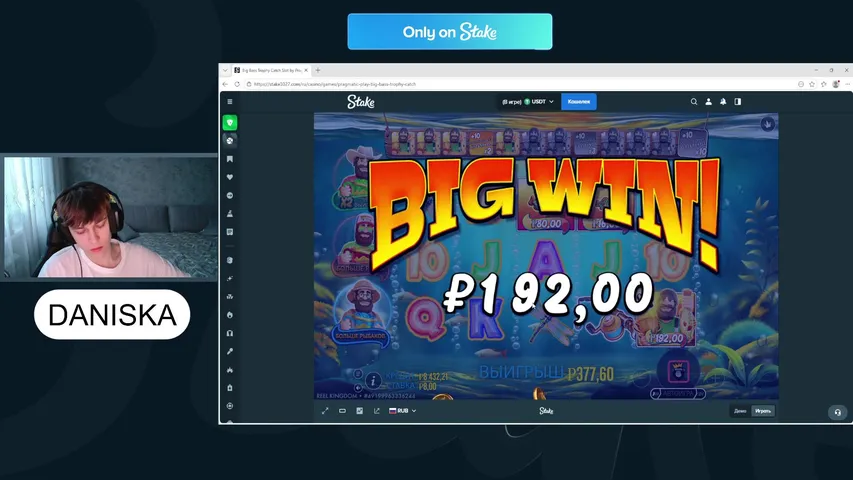 рыбачим на Stake | деп 150usd | !tg !stake